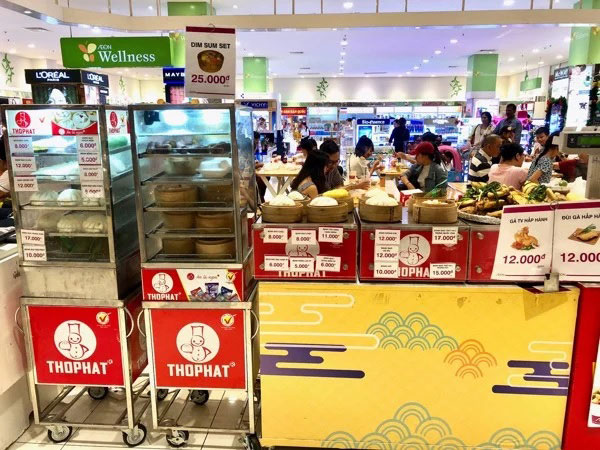 Nhiều chuỗi cửa h&agrave;ng b&aacute;n lẻ, kinh doanh b&aacute;nh bao Thọ Ph&aacute;t tr&ecirc;n khắp cả nước