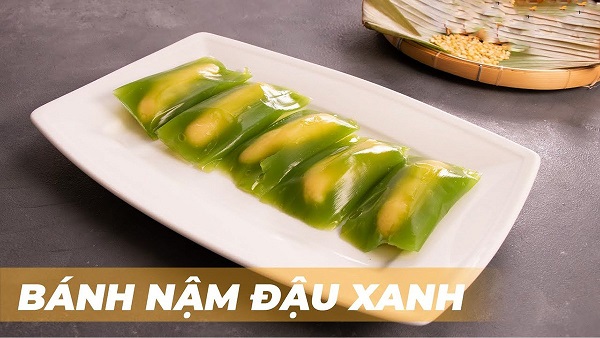 Bánh nậm nhân đậu xanh thơm ngon