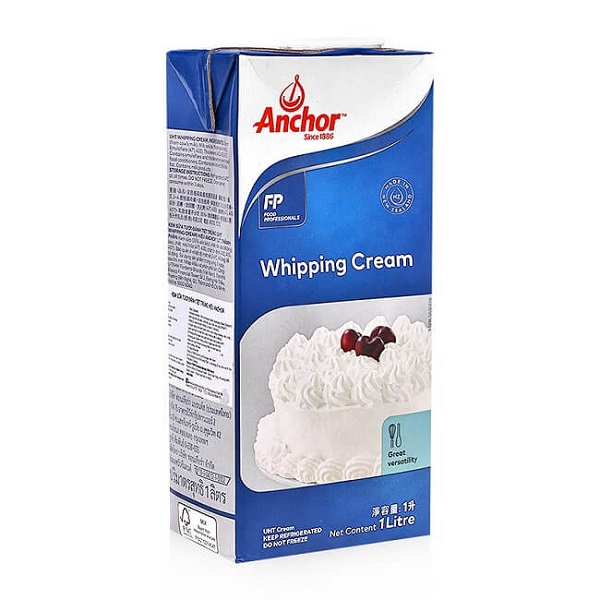 Whipping cream được sử dụng kh&aacute; phổ biến&nbsp;