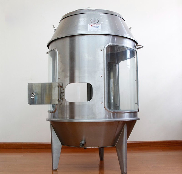 L&ograve; quay vịt c&oacute; k&iacute;nh xoay