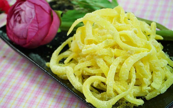 Bảo quản thành phẩm mứt dừa trong tủ lạnh