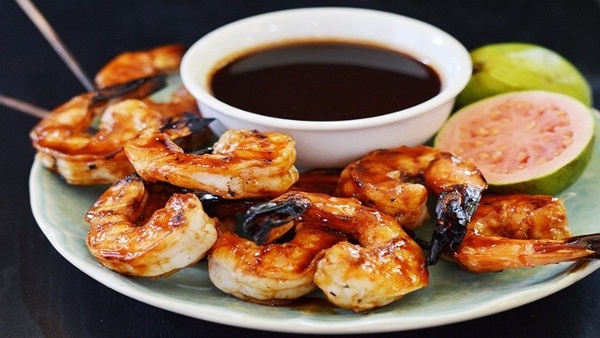 Tôm nướng xì dầu