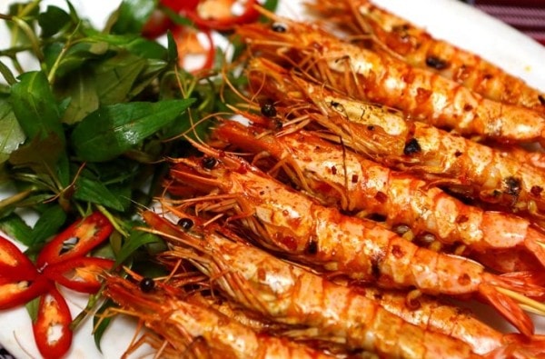T&ocirc;m nướng hải sản