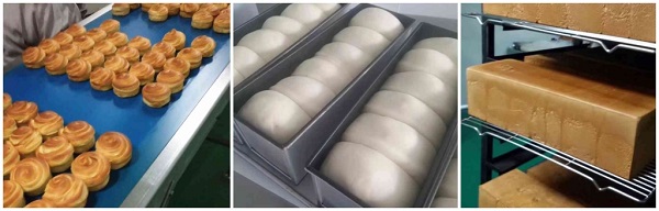 Thành phẩm sau khi sử dụng máy se bột làm bánh