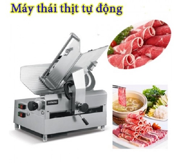 M&aacute;y cắt thịt ra đời gi&uacute;p doanh nghiệp tiết kiệm thời gian v&agrave; c&ocirc;ng sức